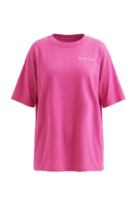 Tričko, oversize, potisk