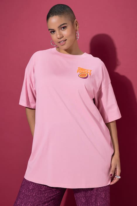 T-Shirt, oversized, Fruits-Print