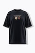 T-shirt, oversized, baking-print