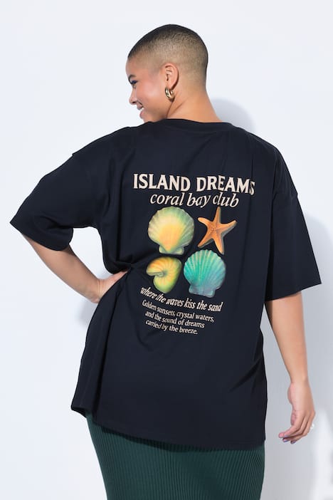 T-shirt, oversized, baking-print