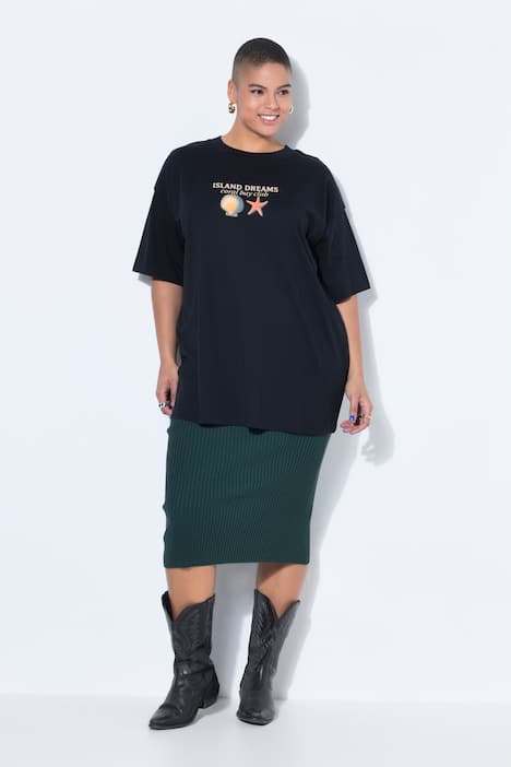 T-shirt, oversized, baking-print