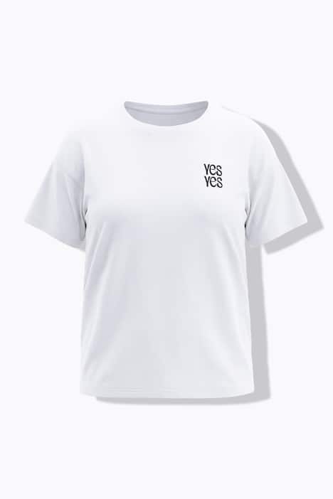 T-shirt, oversized, statement-borduursel