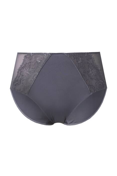 Midi kalhotky, krajková vsadka, ozdobný lem