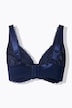 Reggiseno con ferretto, cuori, pizzo e coppa B-F