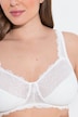 Soutien-gorge sans armatures, dentelle - bonnet B-F