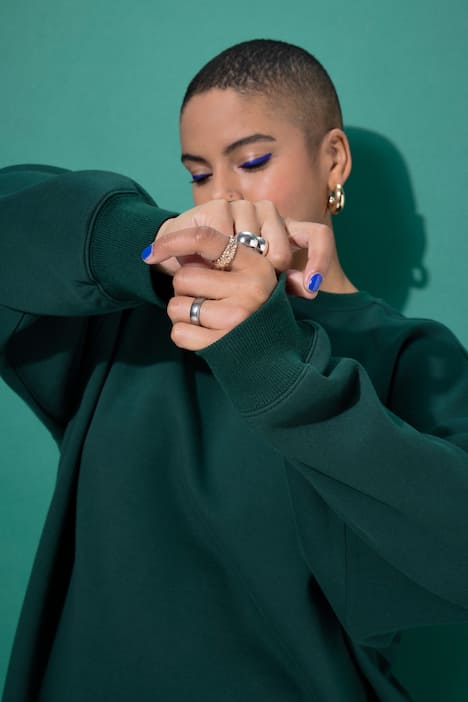 Sweatshirt, Oversized, Langarm