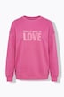 Sweatshirt, Oversize Shape, Frottee Statement LOVE
