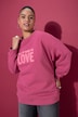 Sweatshirt, Oversize Shape, Frottee Statement LOVE