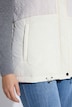 Weste, Teddyfleece , A-Linie, Kapuze, ärmellos