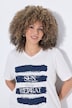 Sun Palms Repeat Graphic Drawstring Tee