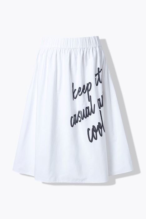 Midirock, Papertouch, A-Linie, Elastikbund, Taschen