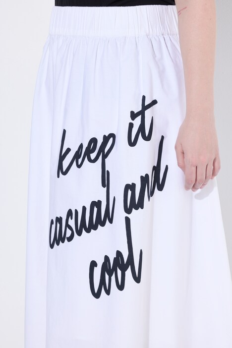 Midirock, Papertouch, A-Linie, Elastikbund, Taschen