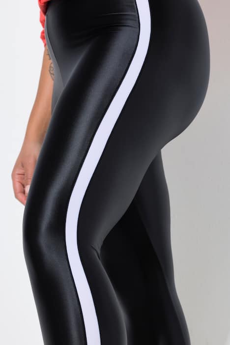 Legging coupe Tight Fit, rayures sur les côtés