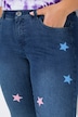 Jeans Emma, Slim Fit, 5-Pocket, Sterne