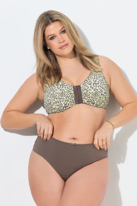 Strings, 3er-Pack, Leomuster/Blautöne