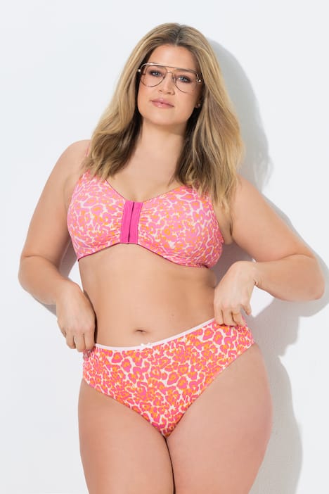 Strings, 3er-Pack, Leomuster/Blautöne