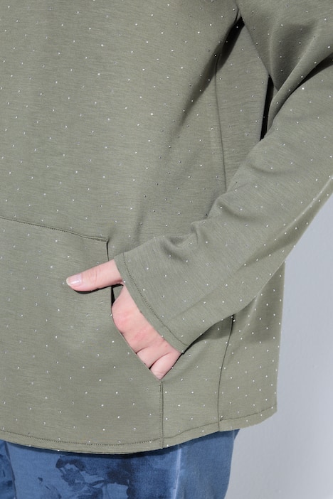 Sweatjacke, Loose Fit, Kapuze, Zipper