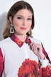 Blouse, Loose Fit, bloemenmotief