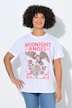 T-Shirt, Boxy Fit, Midnight Angel, Halbarm
