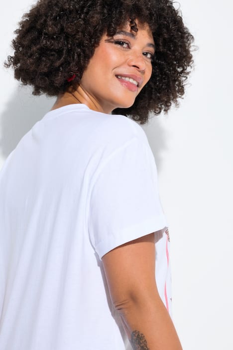 T-Shirt, Boxy Fit, Midnight Angel, Halbarm