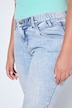 7/8 Slim -Jeans, Saum mit Stickerei