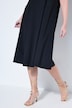 Jerseykleid, A-Linie, Midi-Länge, ärmellos