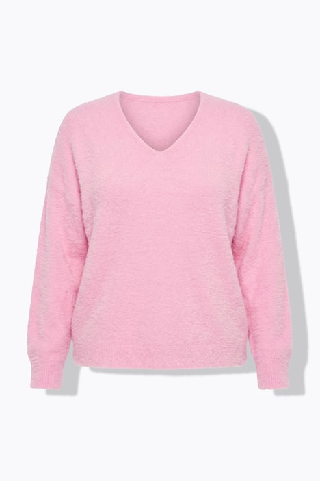 Pullover, Boxy Shape, hairy Strick