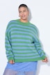Pullover, oversized, Grobstrick, Colorringel