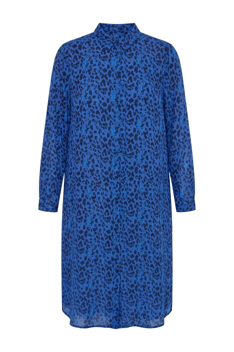 Tunika, leopardí vzor, dlouhé rukávy