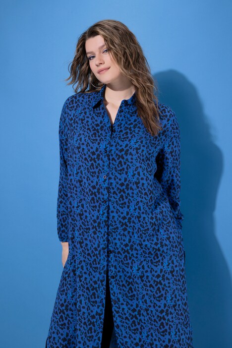 Longbluse, Color Leo, Langarm