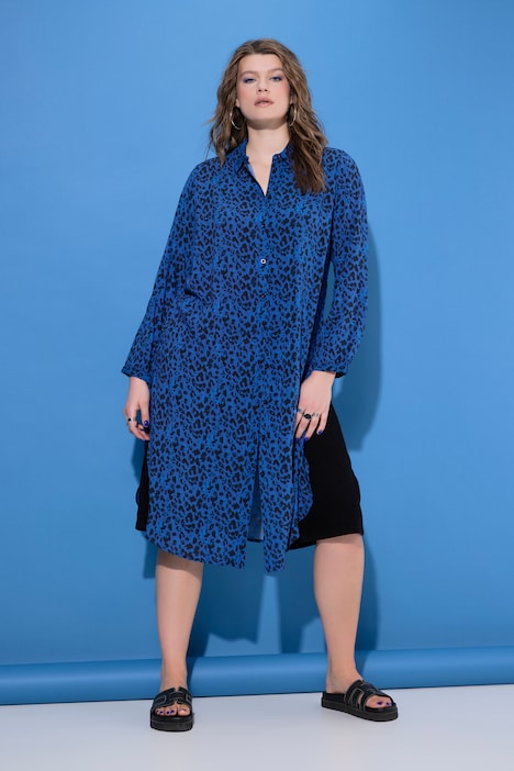 Longbluse, Color Leo, Langarm