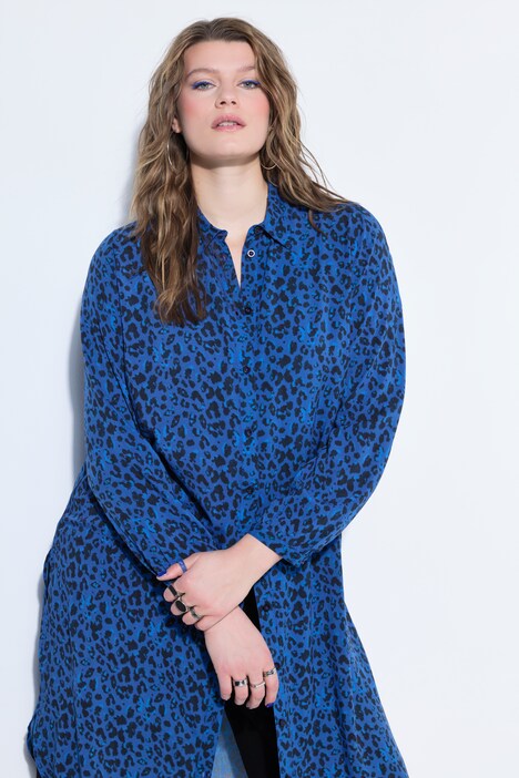 Longbluse, Color Leo, Langarm