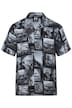 krátké rukávy, celoplošný potisk, cuba límeček, cuba střih, až do velikosti 8XL