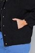 Blouson, Stickerei, Rundhals, Elastiksaum, Langarm