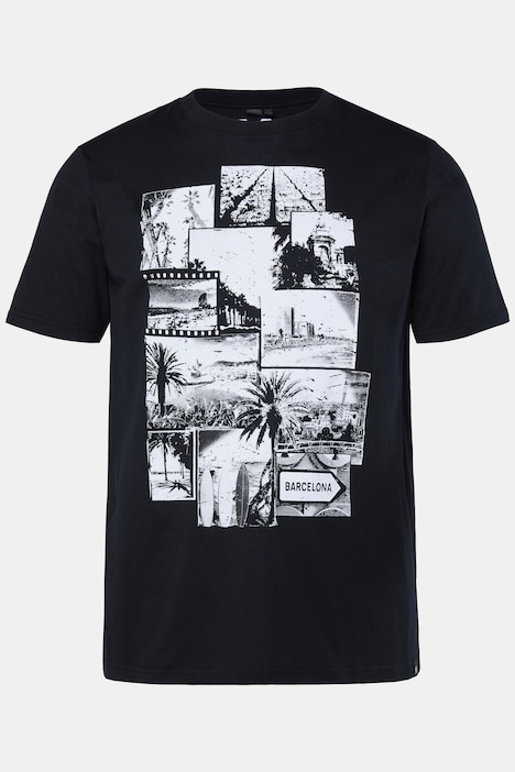 T-Shirt, Print, Halbarm, bis 8 XL