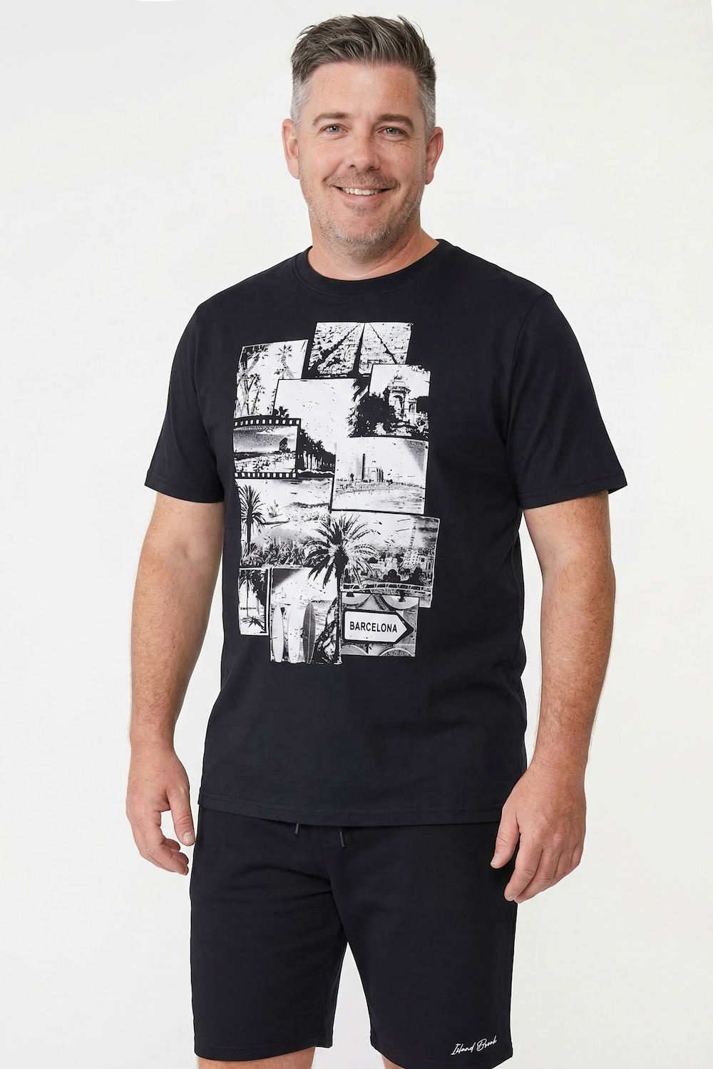 T-Shirt, Print, Halbarm, bis 8 XL