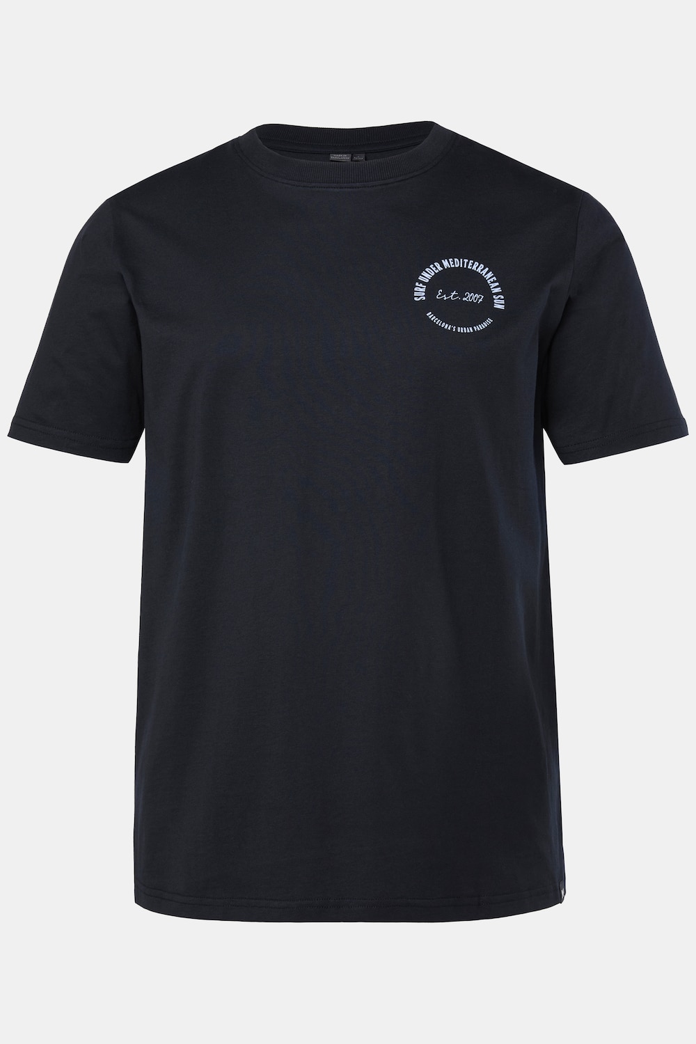 t-shirt med print, op til 8XL