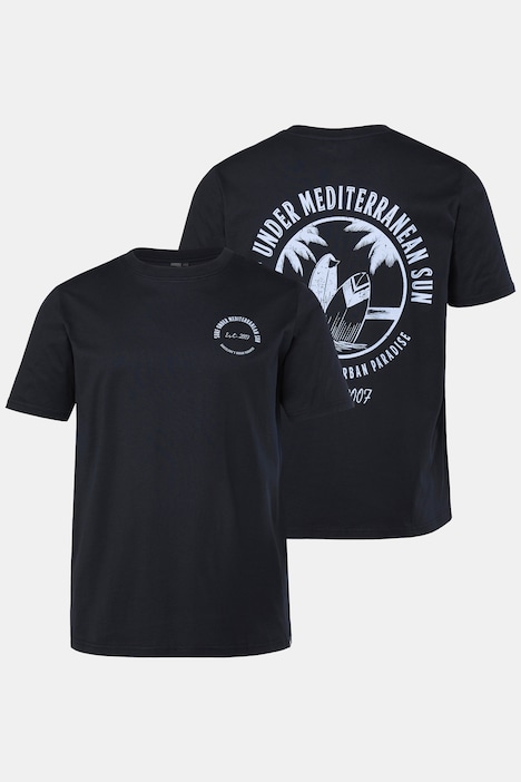 T-Shirt, Print, Halbarm, bis 8 XL