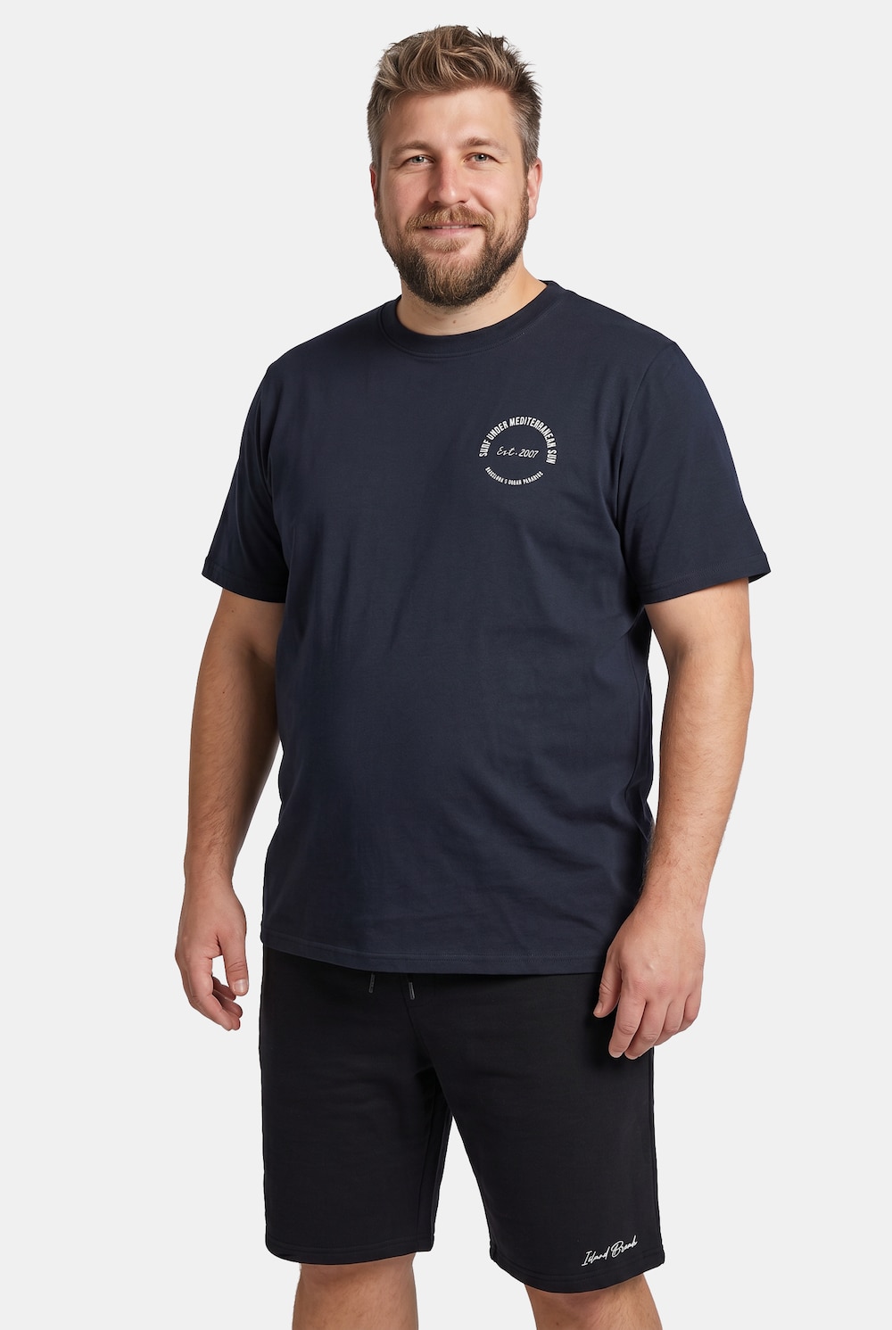 T-Shirt, Print, Halbarm, bis 8 XL