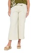 Jeans-Culotte, weites Bein, Elastikbund, Biobaumwolle
