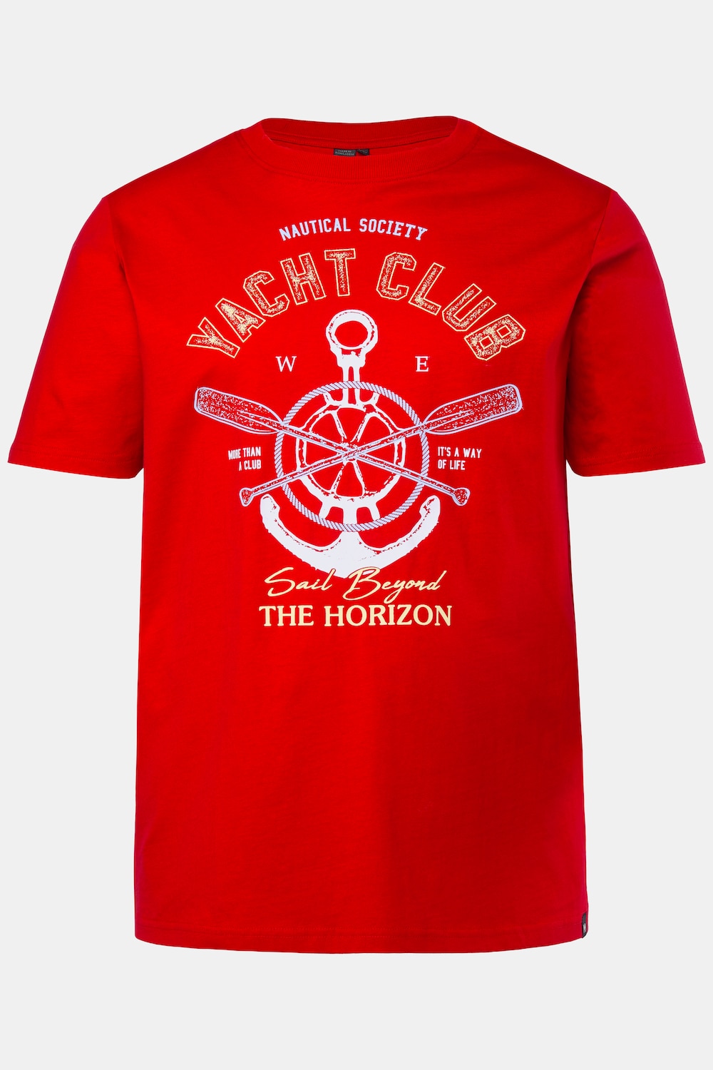 T-shirt, print, korte mouw, tot 8XL