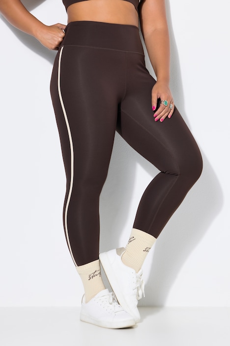 Sport-Tights, High Waist, Seitenstreifen
