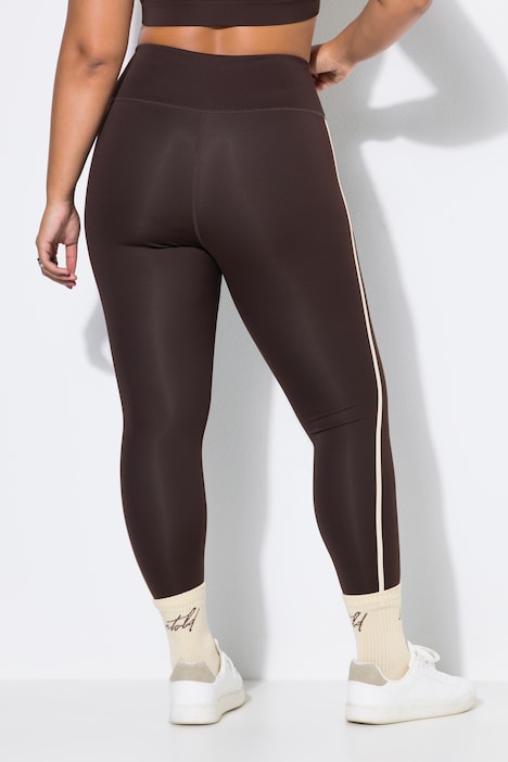 Sport-Tights, High Waist, Seitenstreifen