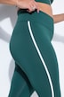 Sportlegging, hoge taille, zijstrepen