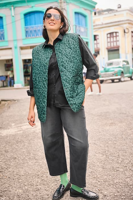 Steppweste, Oversize Shape, Lightstepp, Leo