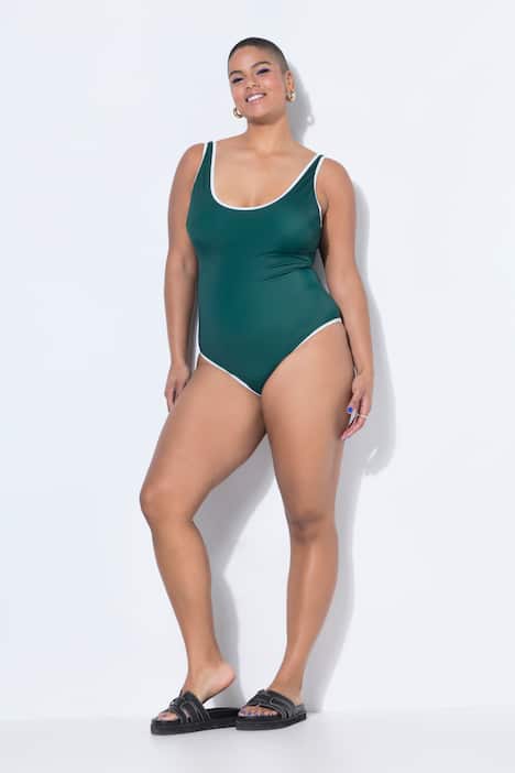 Badedragt, paspel, bløde skåle, shaping