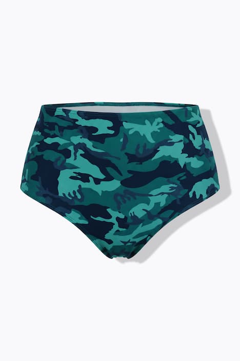 Bikini-Slip, Panty, Camouflage, High Waist, Shaping