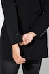 Blazer, oversized, siersluiting, lange mouwen