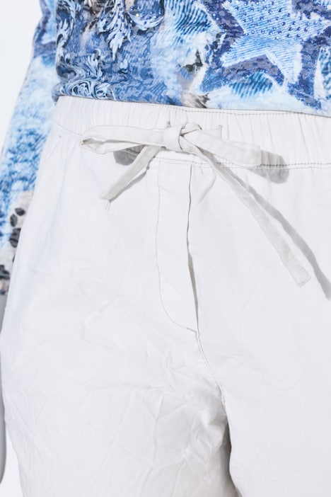 Hose, Jogg Style, Crincle-Look, Elastikbund