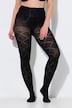 Strumpfhose, Rautenmuster, blickdicht, 100 DEN
